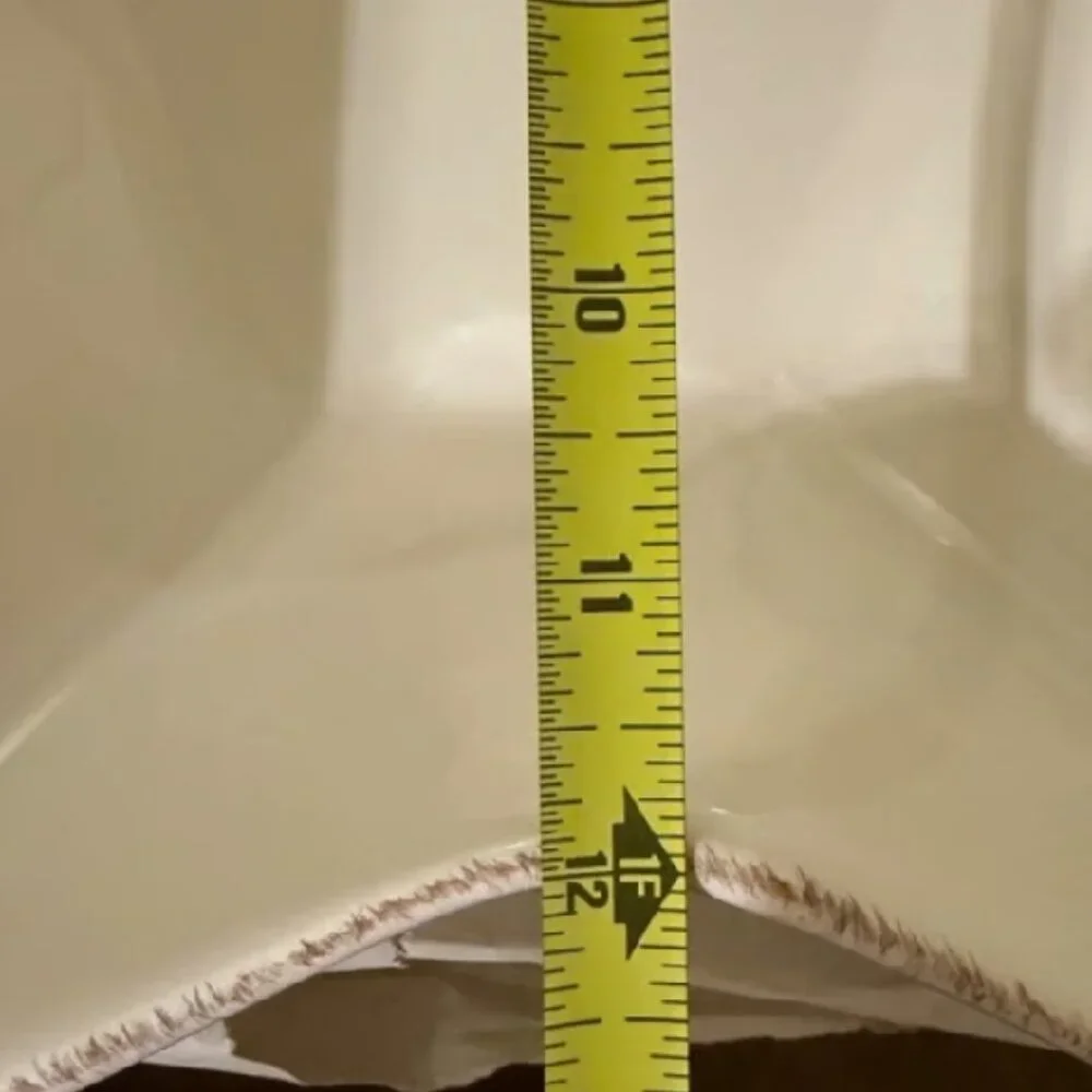 NEW Pottery Barn Star Serving Bowl | NWOT White Ivory Rustic Stoneware Bowl
